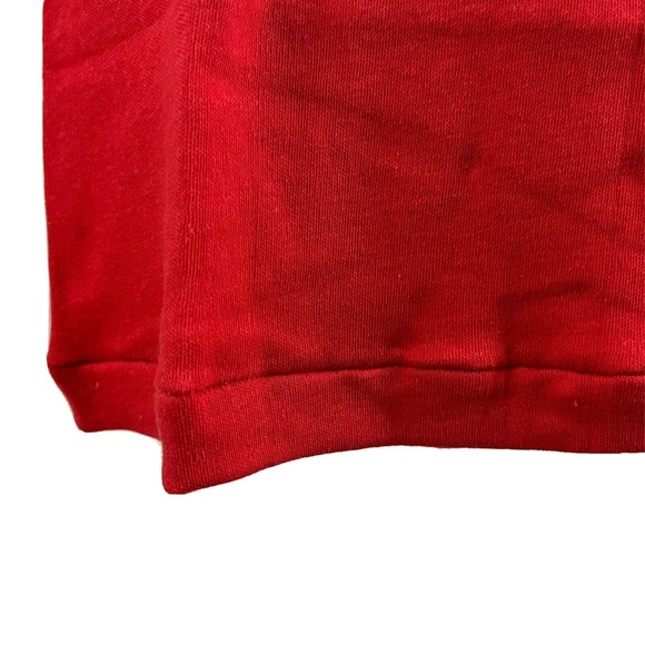 Ego-Trix Vintage 80s Red Pocket T-Shirt Size Large Single Stitch Streetwear - Picture 7 of 9